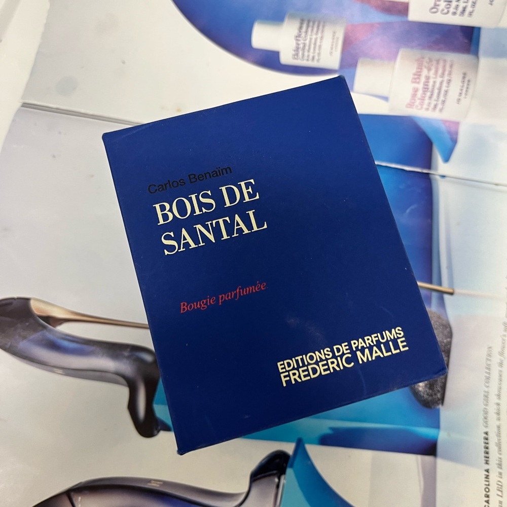Bois De Santal Carlos Benaim by Frederic malle 7.7 oz Candle /220g Sealed New